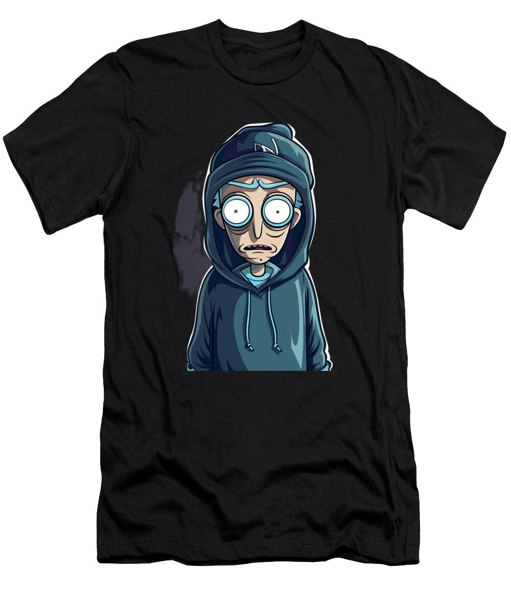 Rick and Morty Vs Atlanta Braves Space Invaders Mizorey T-Shirt