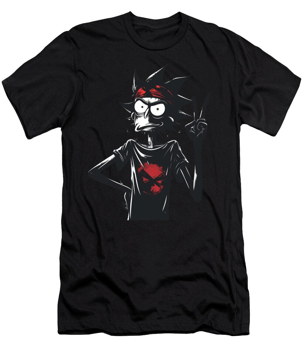 Rick and Morty Vs Atlanta Braves Space Time Derby Mizorey T-Shirt