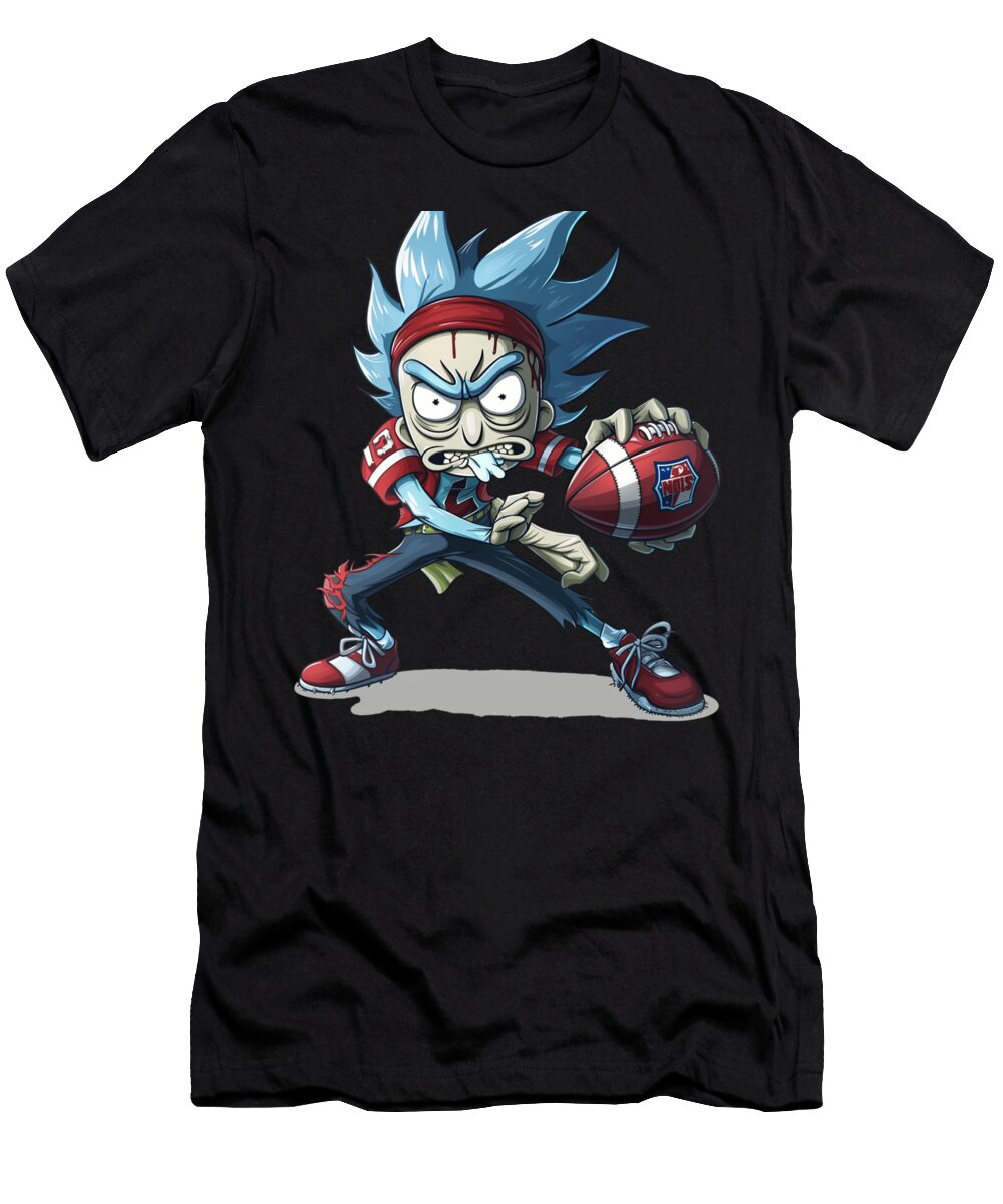 Rick and Morty Vs Cleveland Indians Cleveland Cosmic Clash Robertz Schuler T-Shirt
