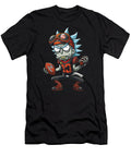 Rick and Morty Vs Cleveland Indians King Jellybean Jump Robertz Schuler T-Shirt