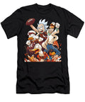 Rick and Morty Vs Cleveland Indians Krombopulos Crackers Krack Robertz Schuler T-Shirt