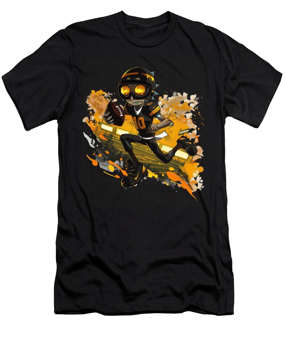 Rick and Morty Vs Cleveland Indians Noob Noob Notables Robertz Schuler T-Shirt