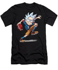 Rick and Morty Vs Cleveland Indians Rick Inventive Intuition Robertz Schuler T-Shirt