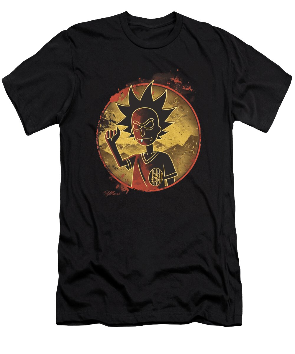 Rick and Morty Vs Colorado Rockies Arthricias Ace Arm Robertz Schuler T-Shirt