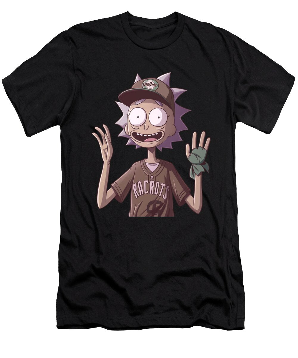 Rick and Morty Vs Colorado Rockies Blips and Chitz Robertz Schuler T-Shirt