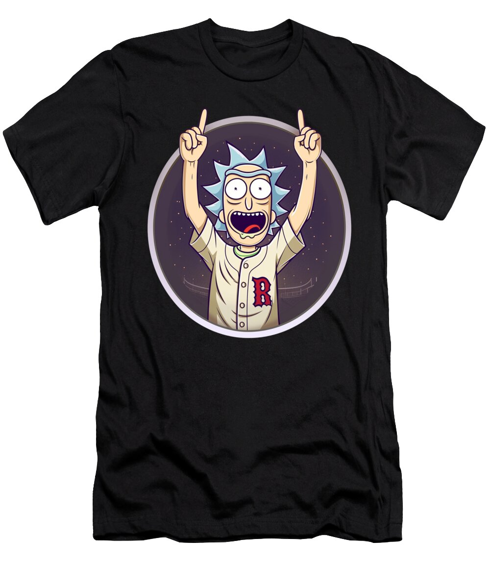 Rick and Morty Vs Colorado Rockies Coors Field Chaos Robertz Schuler T-Shirt