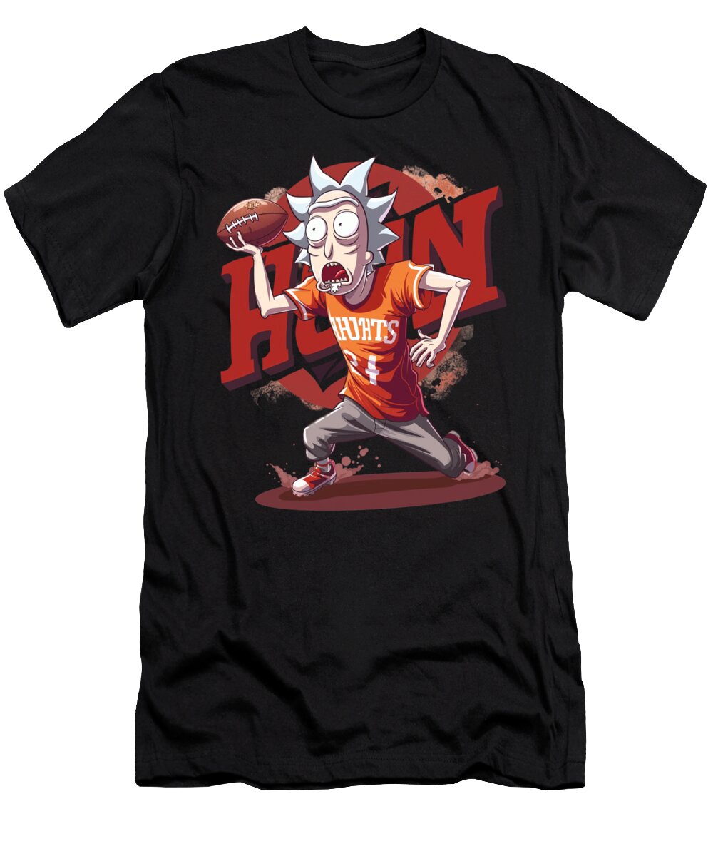 Rick and Morty Vs Houston Astros Alien Athletics Mizorey T-Shirt