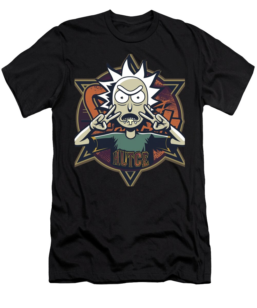 Rick and Morty Vs Houston Astros Morty Mitt Mizorey T-Shirt