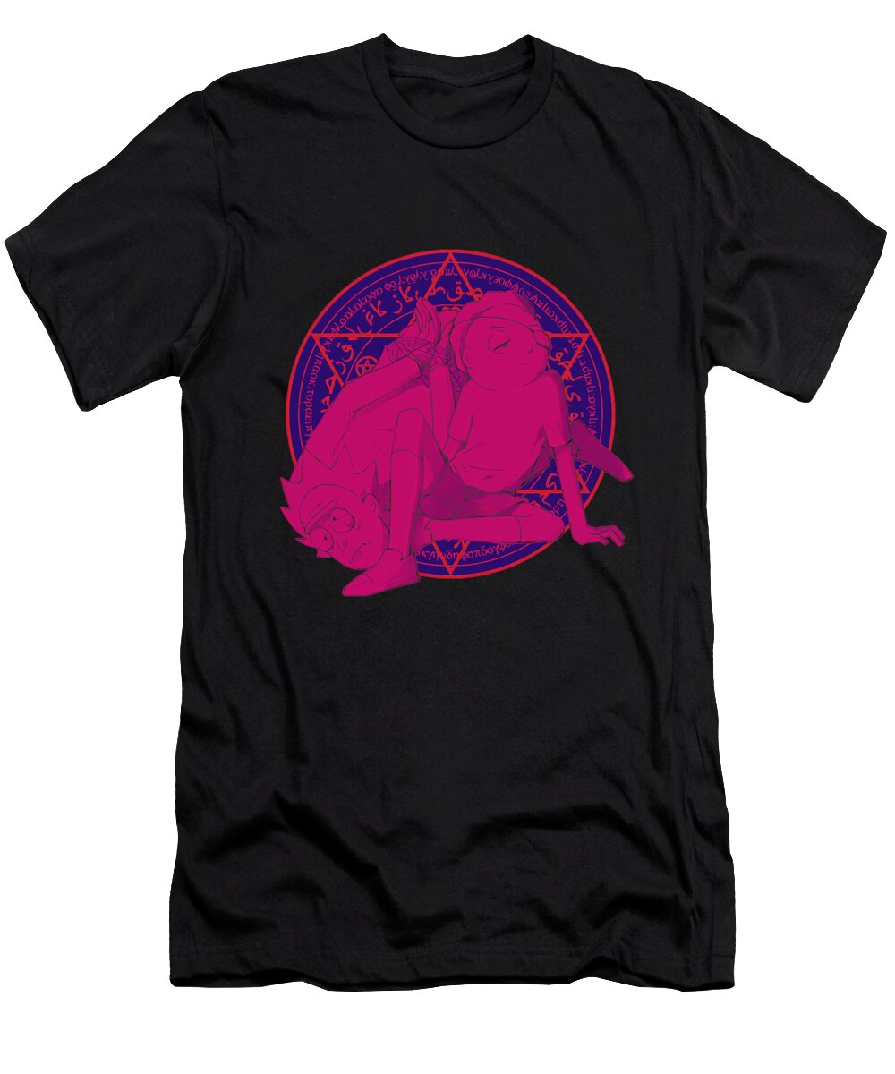Rickandmorty Dedy Three T-Shirt