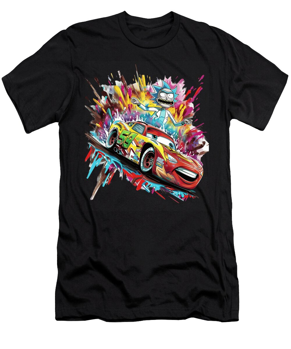Ricksy Business Party Gone Doris Santiago Art T-Shirt