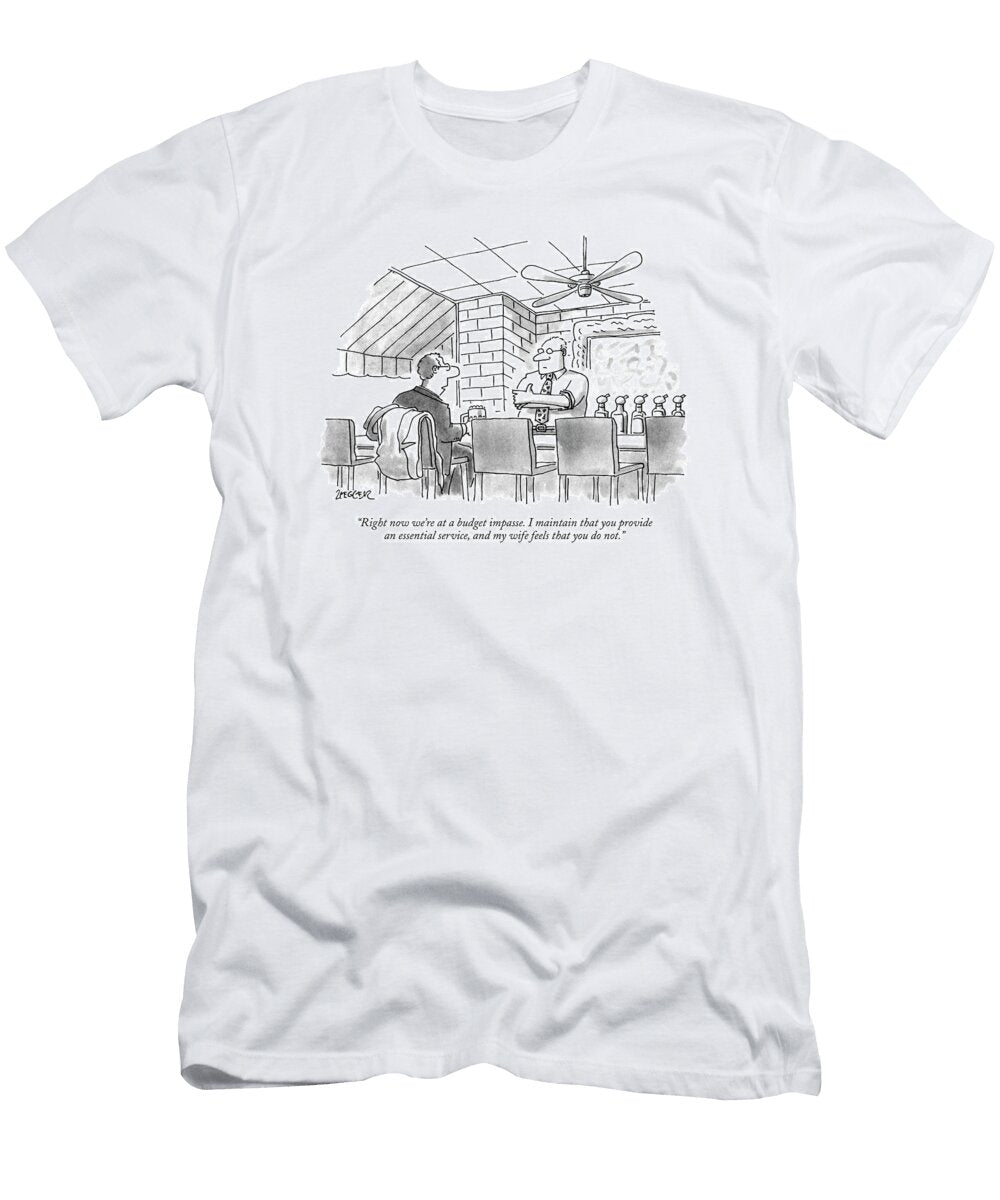 Right Now Were At a Budget Impasse I Maintain Jack Ziegle T-Shirt