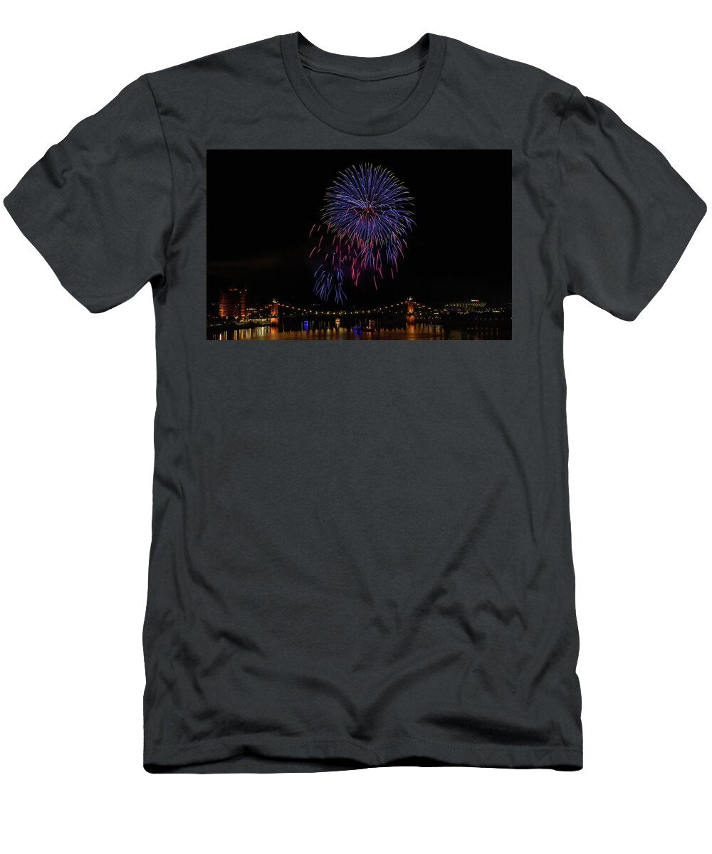 River Roots Festival Fireworks Finale Constance Sanders T-Shirt