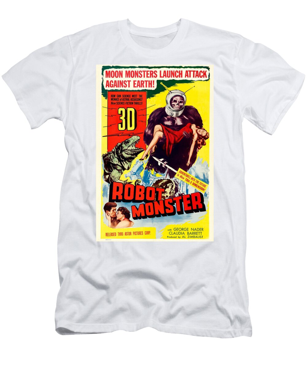 Robot Monster 1953 Original Movie Poster T-Shirt