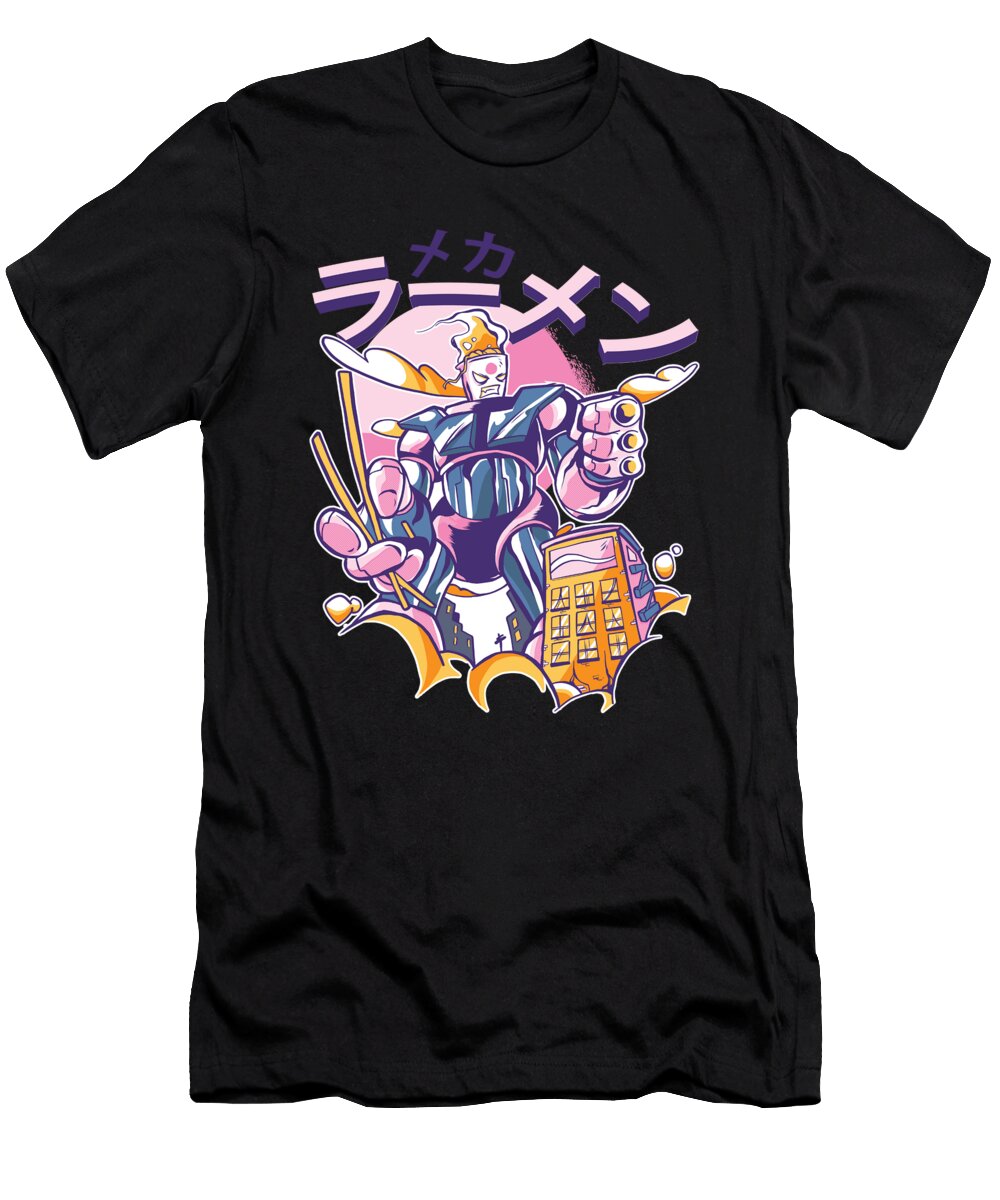 Robotics Program Engine Computer Robots Technology Gift Ramen Robot Thomas Larch T-Shirt