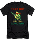 Rock Out with Your Guac Out Avocado Cinco De Mayo Eboni Dabila T-Shirt
