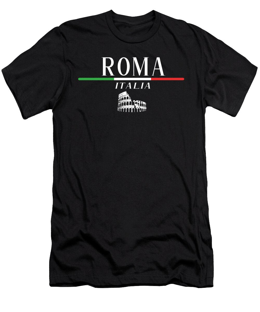 Roma Italia Tourist Destination Souvenir Gift Jan Deelmann T-Shirt