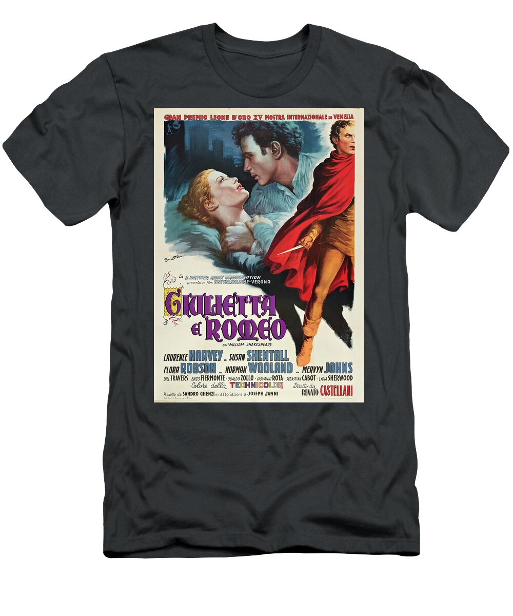 Romeo and Juliet 1954 Stars on Art T-Shirt