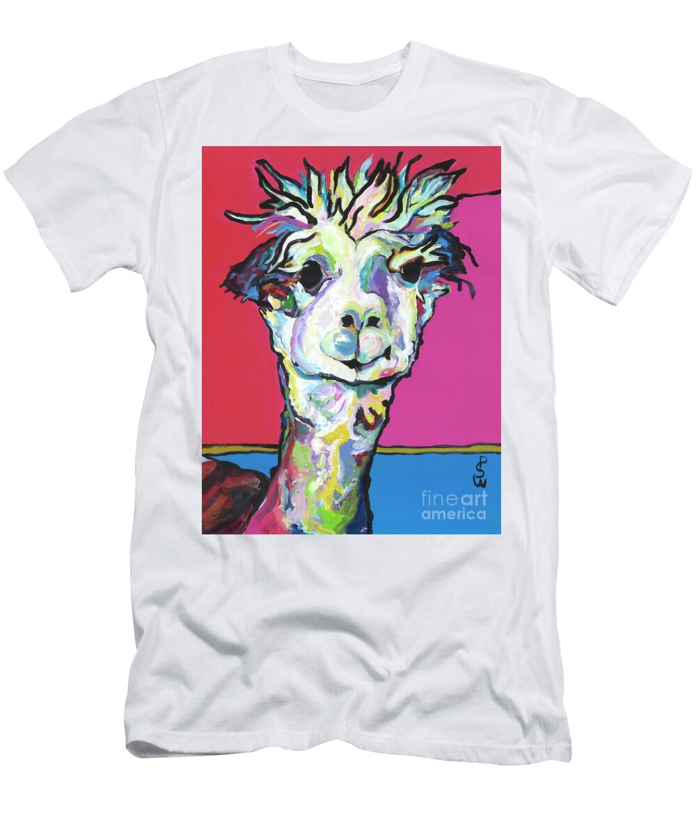 Rosie Pat Saunders White T-Shirt