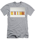 Row of Glass Bottles Filled with Liquid Beautiful Things T-Shirt