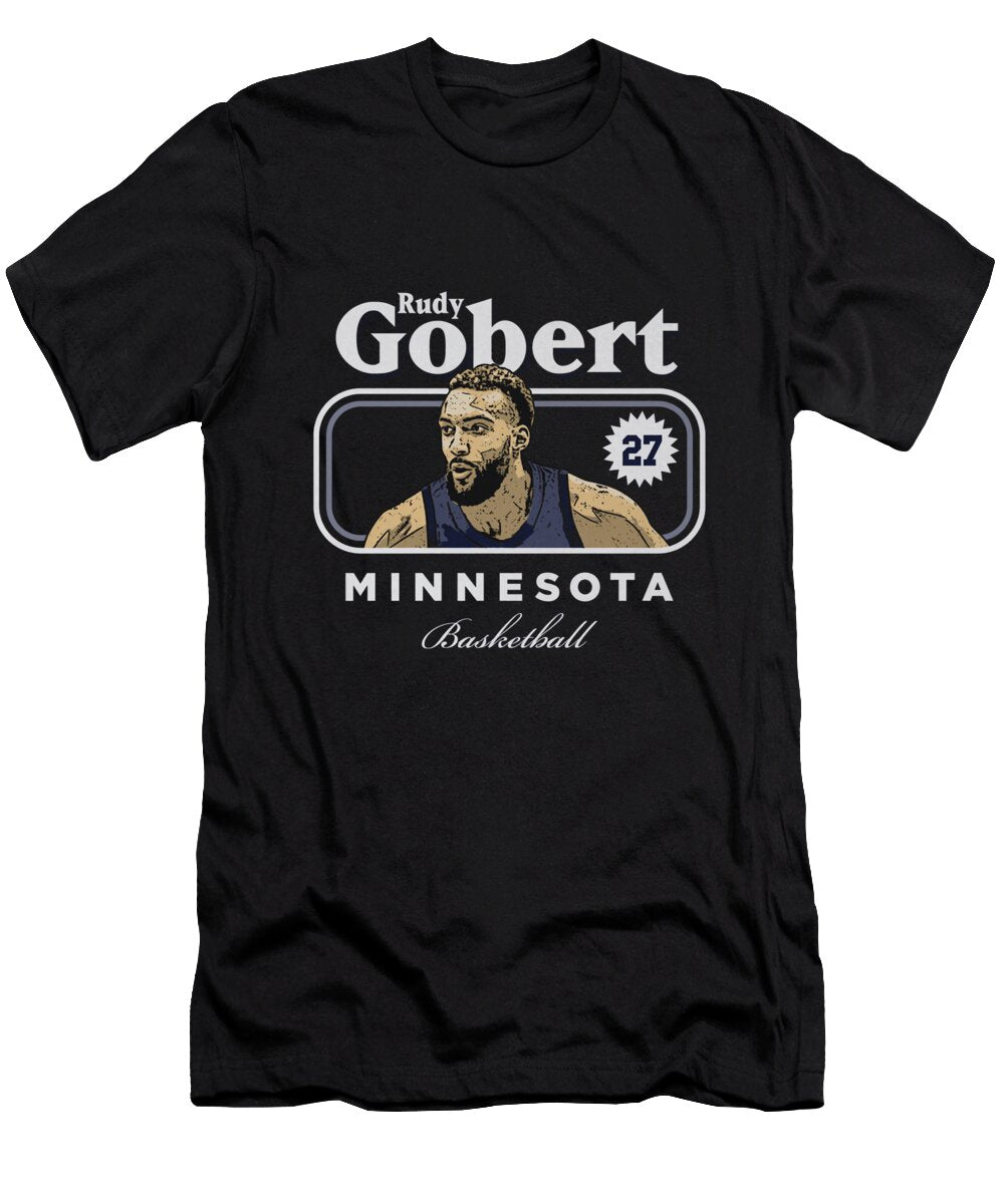 Rudy Gobert Minnesota Cover Ihsan Sirin T-Shirt