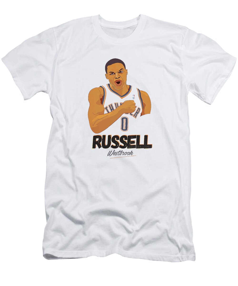 Russel Westbrook Audrey Daluz T-Shirt