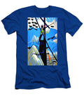 Russell the Telephone Pole Lineman Ava Canvas Studio T-Shirt