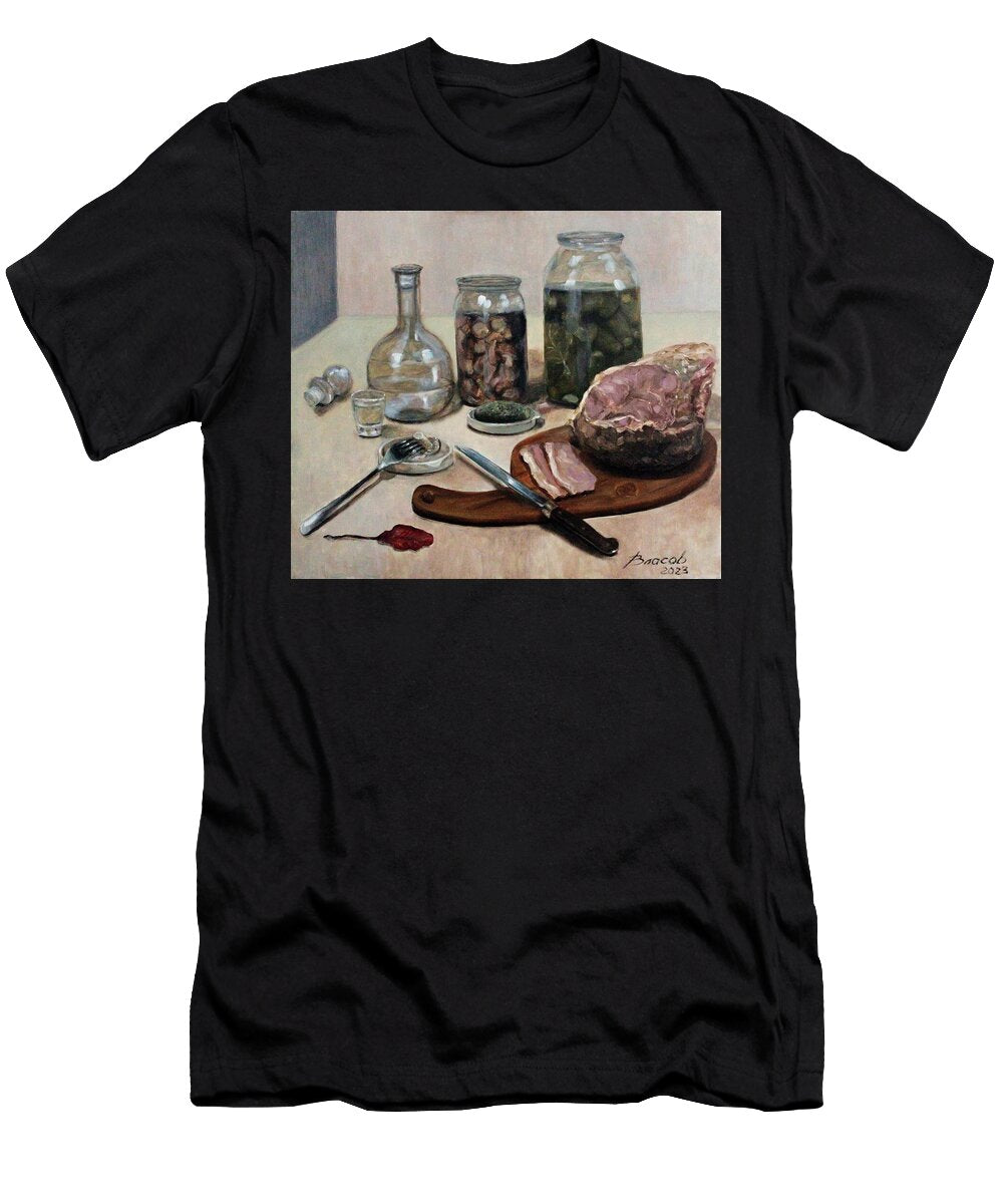 Rustic Kitchen Still Life Vlasov Vjacheslav T-Shirt