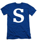 S in White Typewriter Style Custom Home Fashions T-Shirt