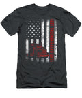 Sa Best Trucker Papaw Ever American Flag Brady Zariya T-Shirt