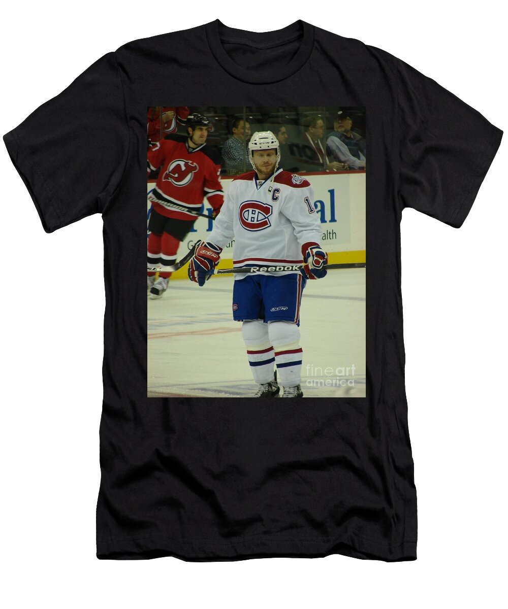 Saku Koivu Captain of the Montreal Canadians Brad Knorr T-Shirt