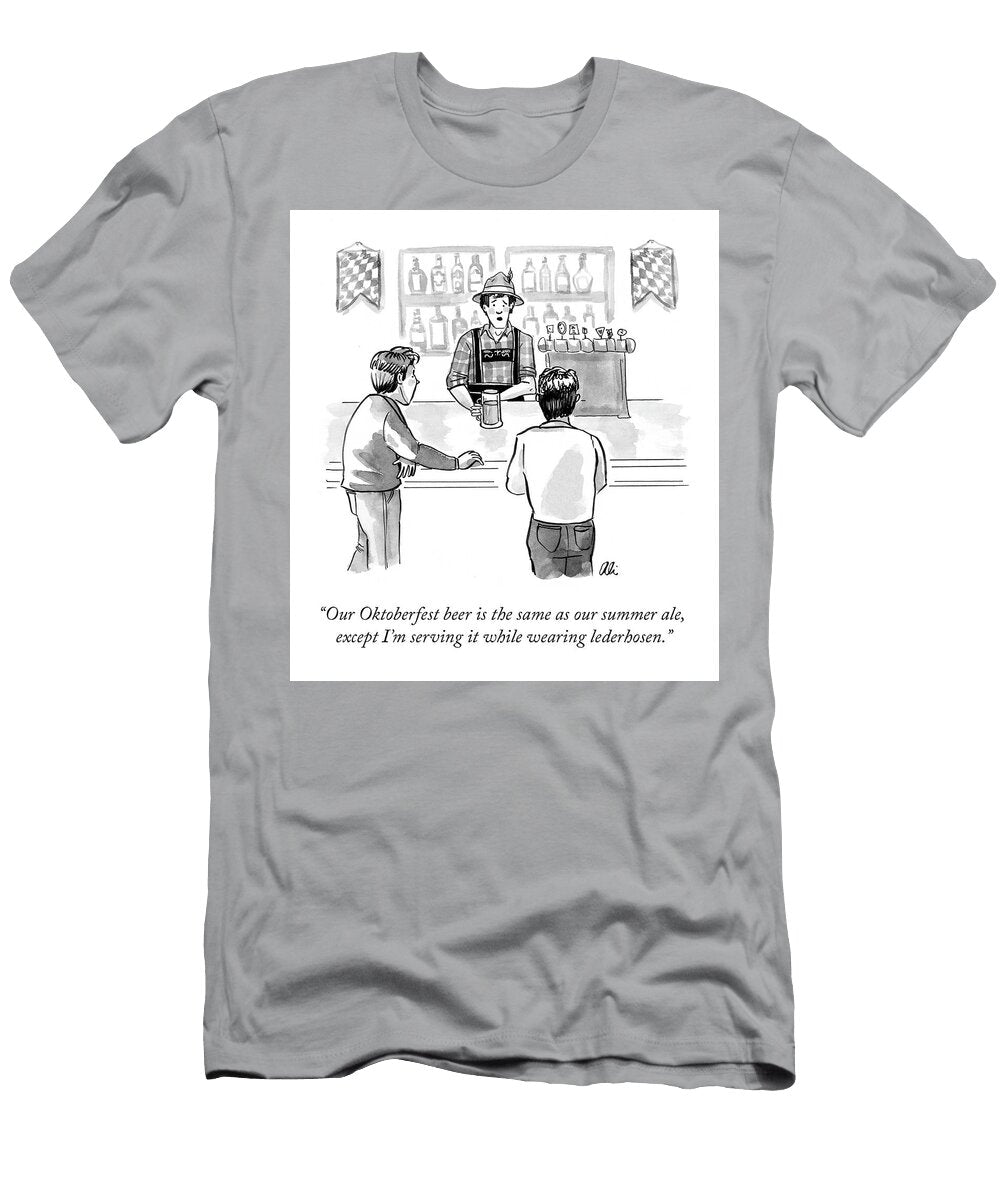 Same As the Summer Ale with Lederhosen Ali Solomon T-Shirt