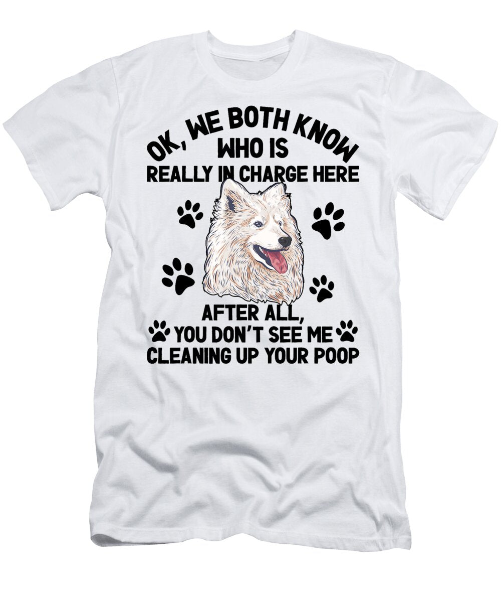 Samoyed Owner Samoyed Dog Funny Samoyed Lover Studi Alex T-Shirt