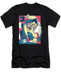Samurai Makes Coffee Coffee Press Japanese Art Designed By Vexels T-Shirt