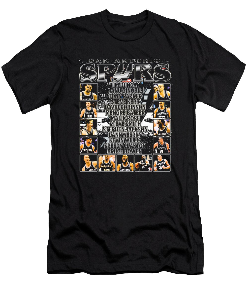 San Antonio 2003 NBA Champs Team Ozlem Altin T-Shirt