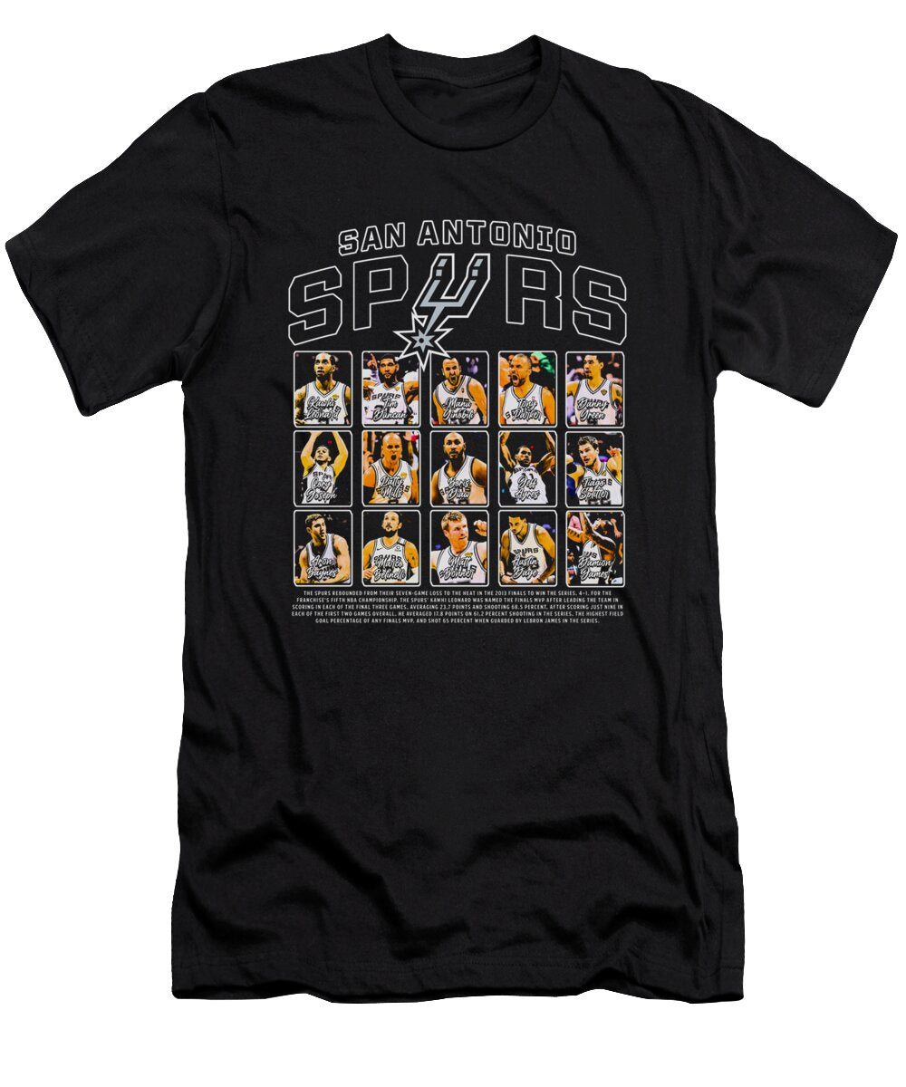 San Antonio 2014 NBA Champs Team Ozlem Altin T-Shirt