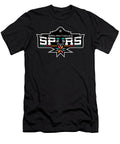 San Antonio Spurs Logo Rosa English T-Shirt