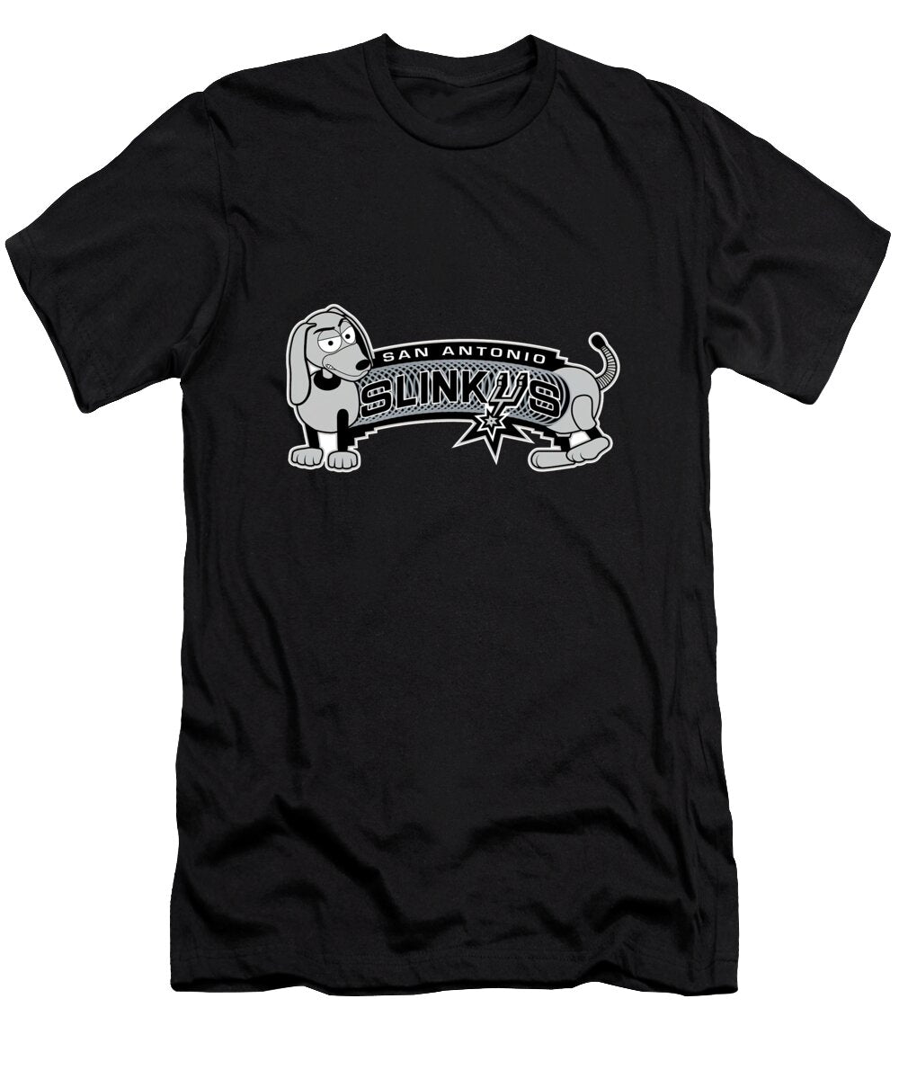 San Antonio Spurs Slinky Huyen Vu T-Shirt