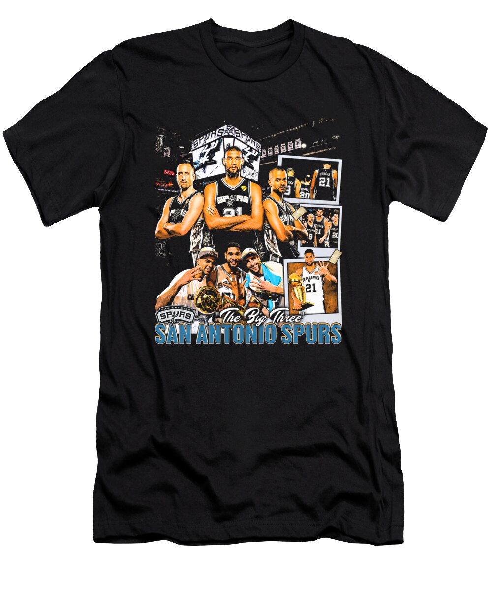 San Antonio the Big Three Ozlem Altin T-Shirt