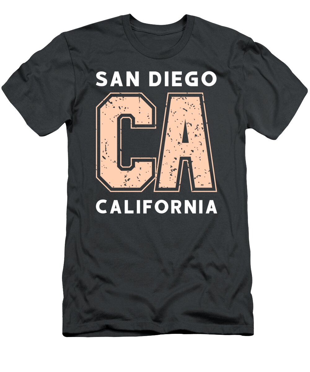 San Diego California Lily Semue T-Shirt