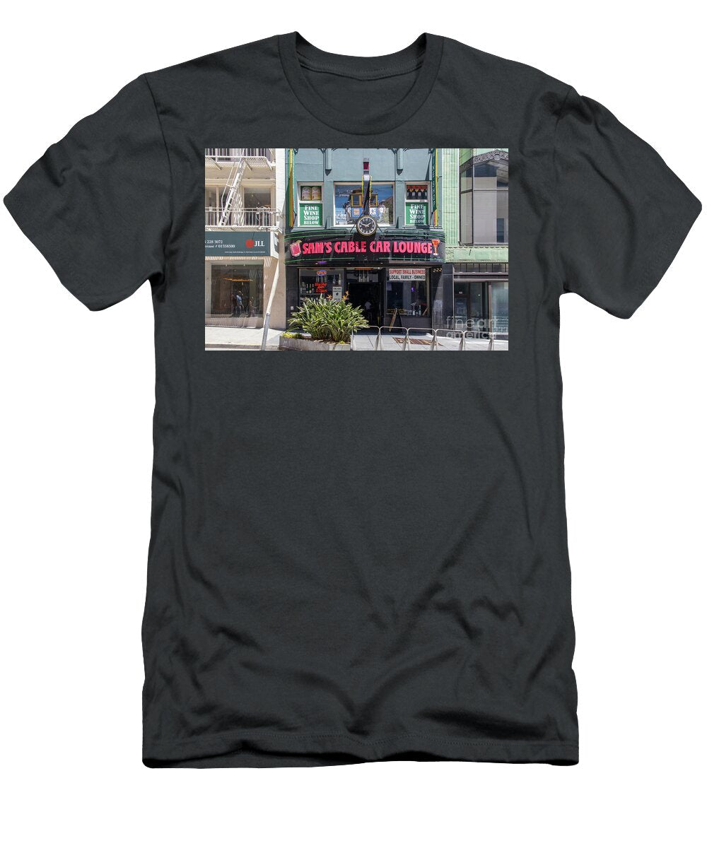 San Francisco Sams Cable Car Lounge At 222 Powell Street R3747 Wingsdomain Art and Photography T-Shirt