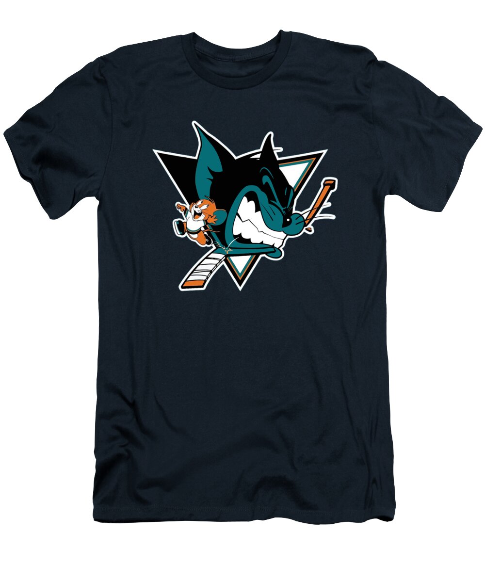 San Jose Sharks Tom and Jerry Huyen Vu T-Shirt