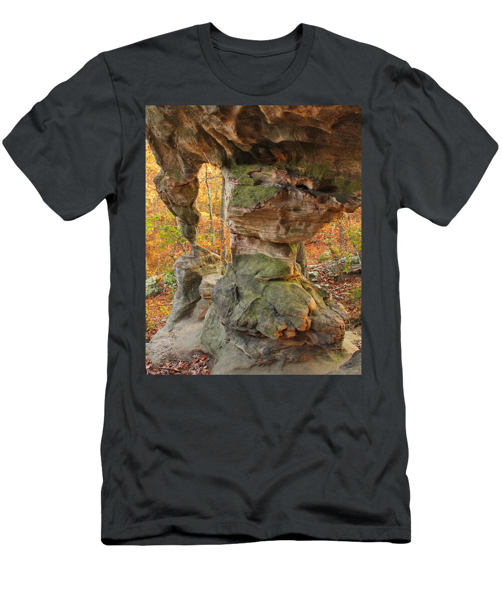 Sandstone Arch At Pickle Springs 2 Greg Matchick T-Shirt