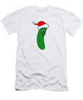 Santa Hat Dill Pickle Kathleen Sartoris T-Shirt