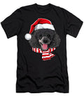 Santa Miniature Poodle Christmas Dog Lover Studi Alex T-Shirt
