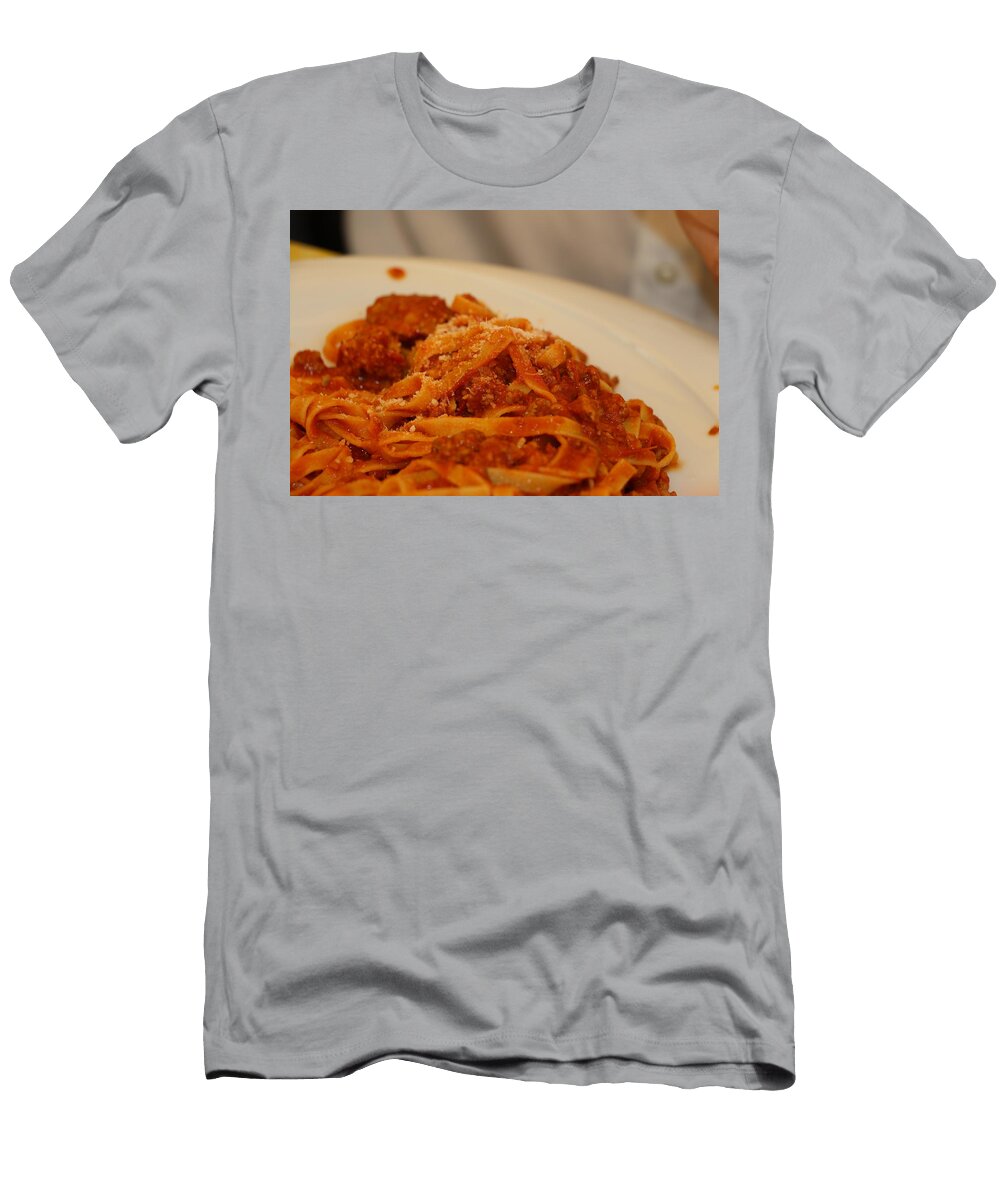 Sardinia Italy Pasta with Meat Sauce Sandra Kent T-Shirt