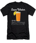 Save Water Drink Shandies Beer Drink Shandy Print Jacob Hughes T-Shirt
