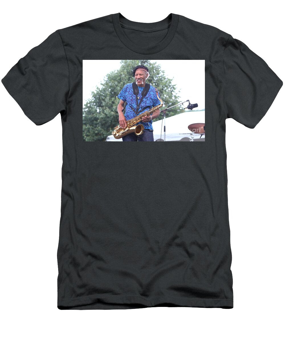 Saxophonist Charles Neville Front Row Photographs T-Shirt