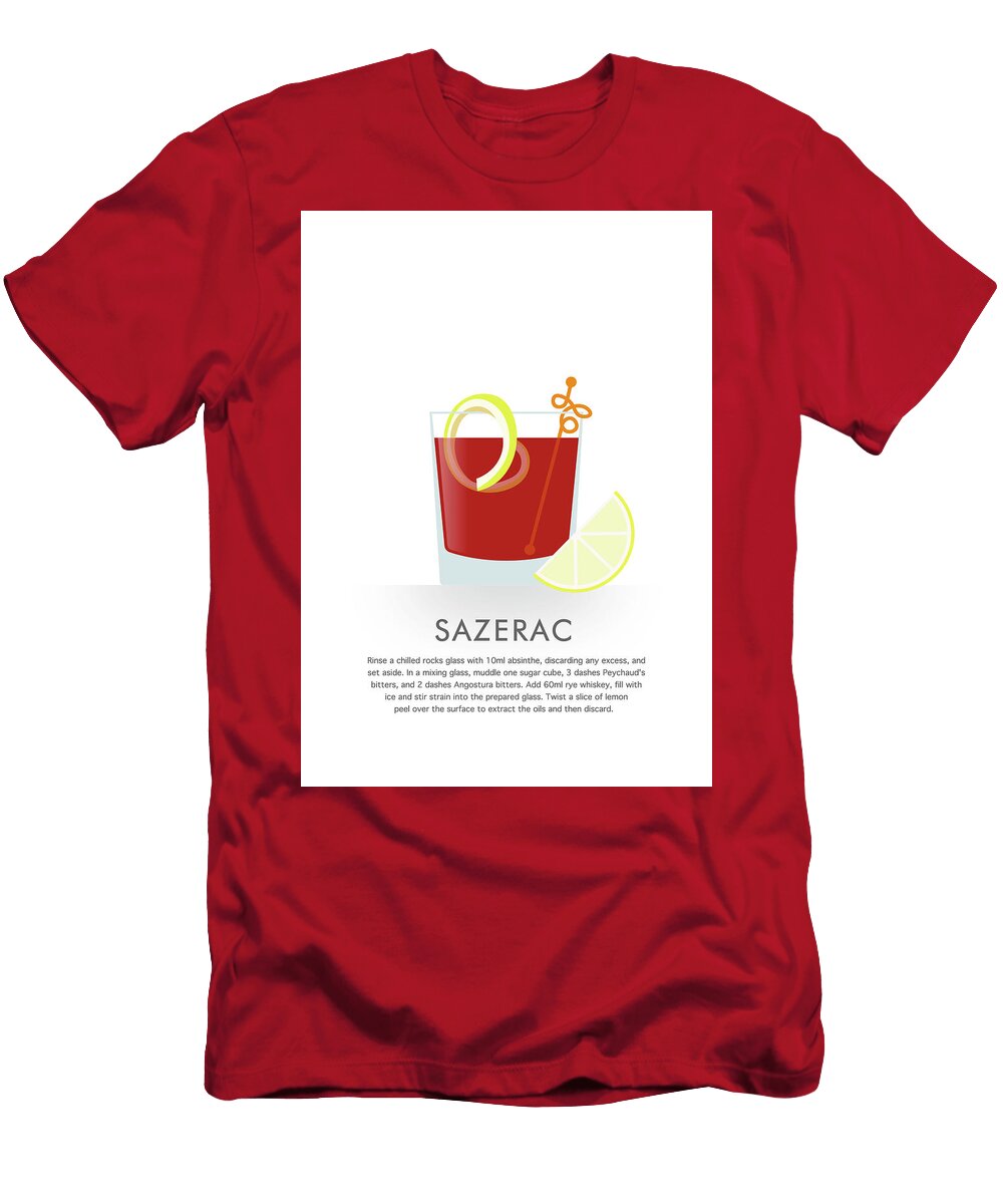 Sazerac Cocktail Dennson Creative T-Shirt