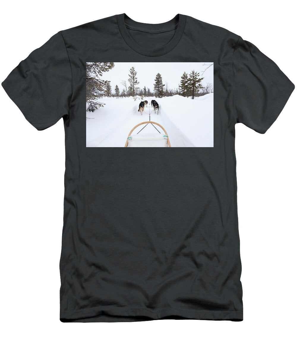 Scandinavian Dog Sled 01 Richard Nixon T-Shirt
