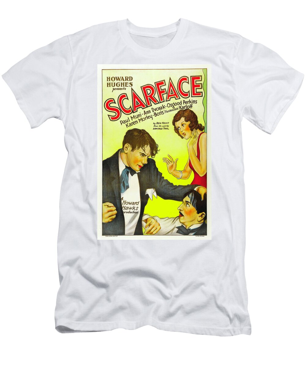 Scarface 1932 Original Movie Poster T-Shirt